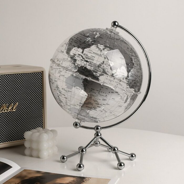 Creative Luxury Transparent Globe Children S Room Living Room Study Office Metal Base Floating Earth Acrylic 3