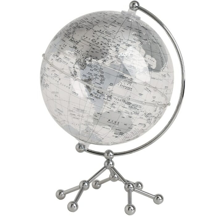 Creative Luxury Transparent Globe Children S Room Living Room Study Office Metal Base Floating Earth Acrylic 4
