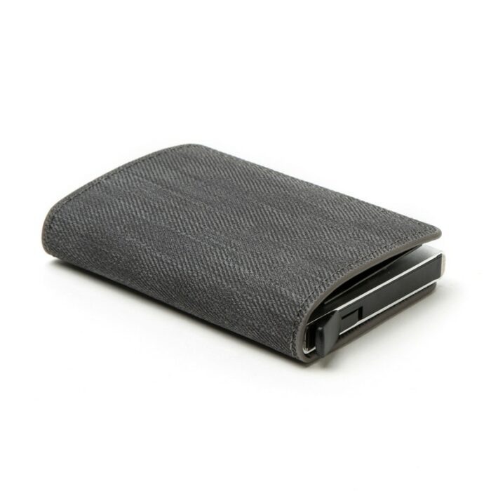 Custom Name Business Bank Credit Card Holder Men Wallet Coin Leather Wallet Rfid Aluminium Box Cardholder 5