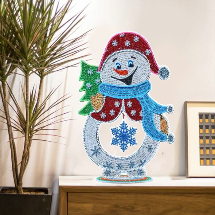 Diy Mosaic Crystal Craft 5d Diamond Painting Christmas Snowman Noel Diamond Art Xmas Ornaments Kerst Christmas 3.jpg