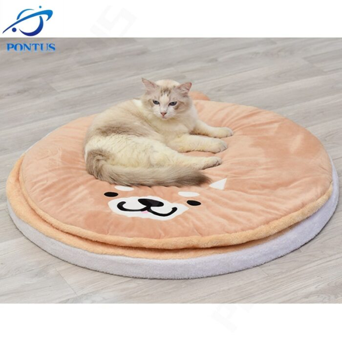 Dog Beds Pet Mats Four Seasons Shiba Inu Kennel Japanese Cat And Dog Mat Plush Mat 3.jpg