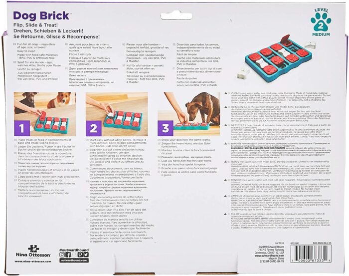 Dog Brick Interactive Dog Toys Treat Puzzle Dog Toys For Small Large Dogs Dog Accessories Supplies 2.jpg