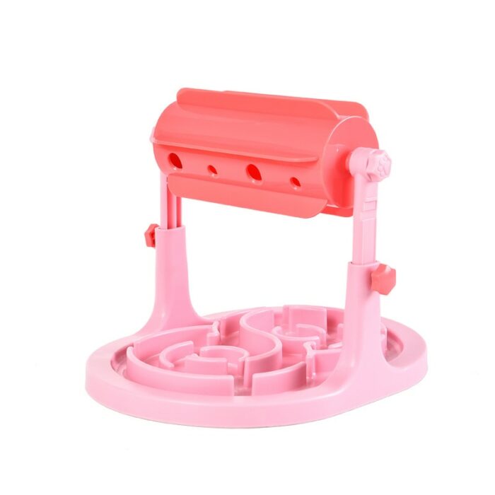 Dog Food Toys Interactive Adjustable Height Cat Dog Self Play Toy Spill Food Slow Feeder Dispenser 3.jpg