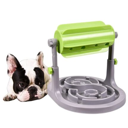 Dog Food Toys Interactive Adjustable Height Cat Dog Self Play Toy Spill Food Slow Feeder Dispenser.jpg