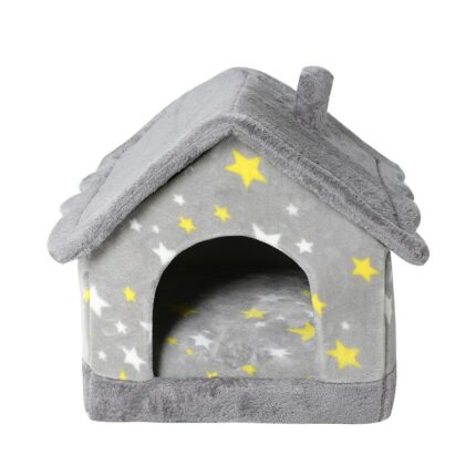 Dog House Indoor Warm And Comfortable Dog Bed In Winter Moisture Proof Removable And Washable Teddy.jpg