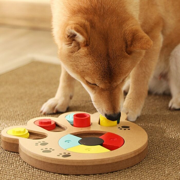 Dog Puzzle Toy Slow Eating Dispensing Increase Iq Interactive Pet Dog Training Games Feeder For Small 1.jpg