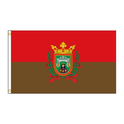 Flagdom 3x5fts 90x150cm Bandera De La Ciudad De Burgos Outdoor Decorative Banner Historical Flag Of Spain
