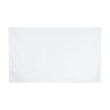 Flaghub 90x150cm White Flags Solid Color Banner For Diy Decoration
