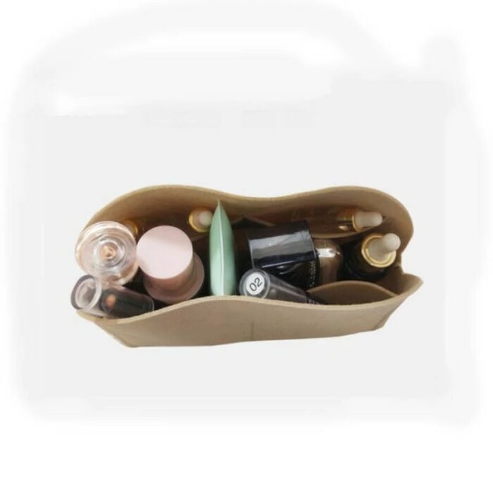 Fits For Alma Bb Insert Bags Organizer Makeup Handbag Organizer Travel Inner Purse Portable Cosmetic Base 4