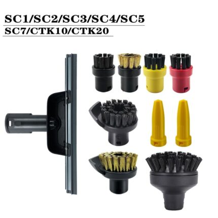 For Karcher Steam Vacuum Cleaner Sc2 Sc3 Sc7 Ctk10 Accessories Powerful Nozzle Cleaning Brush Head Mirror