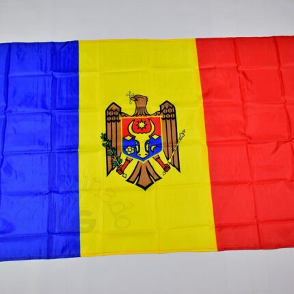 Free Shipping Moldova Flag 90x150cm Hanging Moldovan National Flag For Meet Parade Party Decoration 1