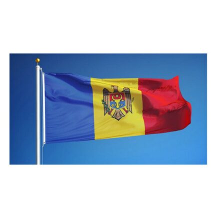 Free Shipping Moldova Flag 90x150cm Hanging Moldovan National Flag For Meet Parade Party Decoration
