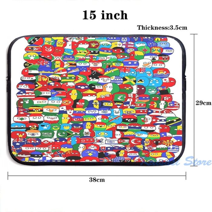 Funny Graphic Print Countryball Usb Charge Backpack Men School Bags Women Bag Travel Laptop Bag 2