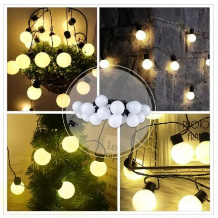 G50 Globe Bulb Led Fairy String Light Outdoor Lights Street Wedding Garden Patio Christmas Decoration Light 1