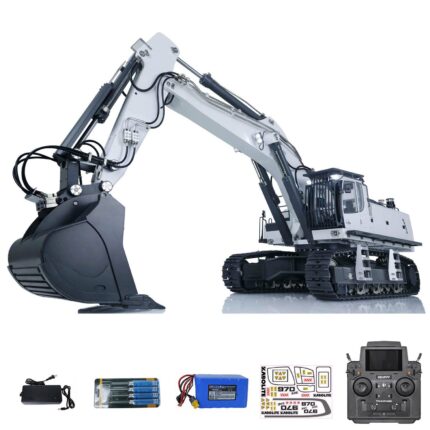 Huina 1 14 Rc Excavator Kabolite Construction Truck K970 100s Hydraulic Digger Assembled Painted Rc Model