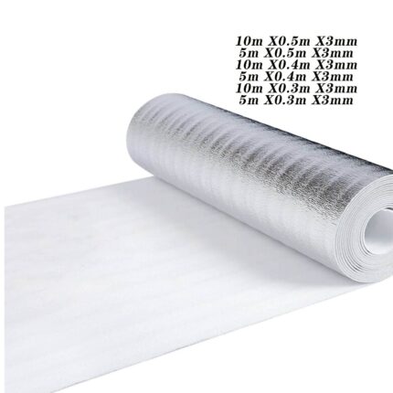 Home And Decoration Wall Thermal Insulation Reflective Film Aluminum Foil Thermal Insulation Film Thermal Insulation Radiator