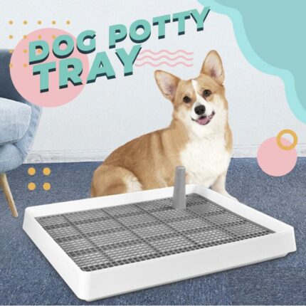 Indoor Dogs Potty Training Pet Toilet For Small Dogs Cats Cat Litter Box Puppy Pad Holder 6.jpg