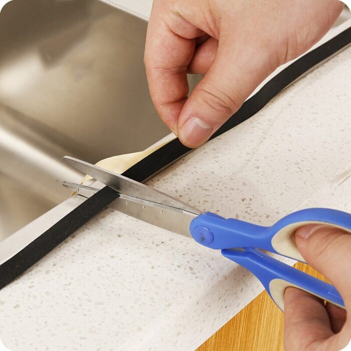 Kitchen Sink Strip Sealing Tape Water Waterproof Mildew Strong Self Adhesive Tape Gas Stove Dustproof Antifouling 3