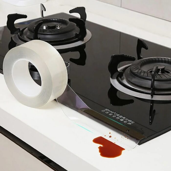 Kitchen Sink Waterproof Mildew Strong Self Adhesive Transparent Tape Nano Tape Bathroom Gap Strip Self Adhesive 3