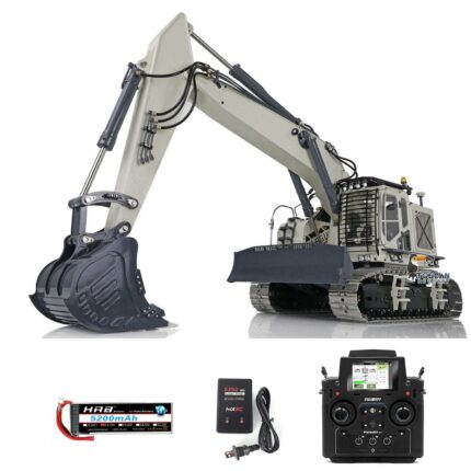 Lesu 1 14 Aoue Et35 Hydraulic Rc Excavator Rtr Digger Remote Control Finished Model Pl18ev Sound 1