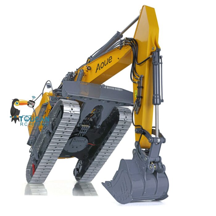 Lesu 1 14 Aoue Et35 Hydraulic Rc Excavator Rtr Painted Finished Model Pl18 Lite Sound System 3