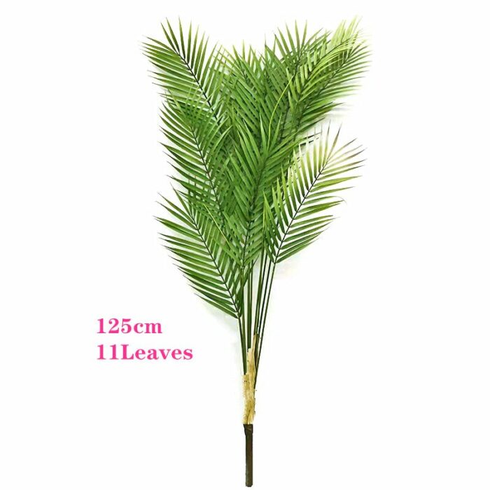 Large Artificial Palm Tree Green Tropical Fake Plants Flower Arrangement Props Home Decoration Hotel Office Party 1