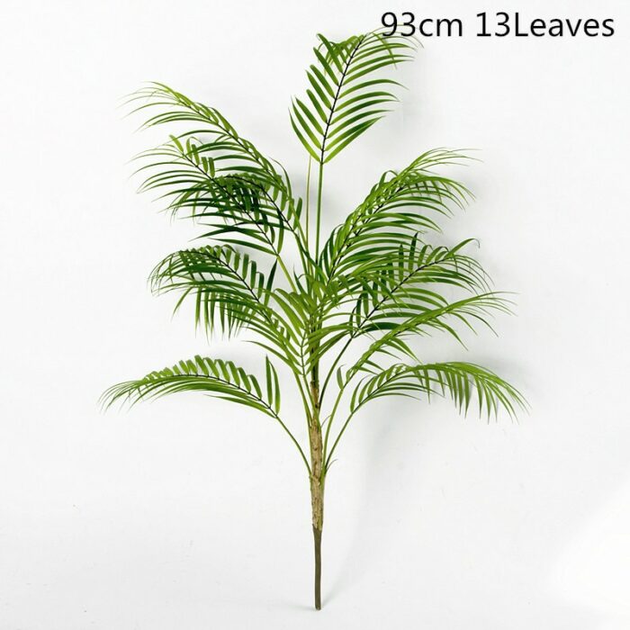 Large Artificial Palm Tree Green Tropical Fake Plants Flower Arrangement Props Home Decoration Hotel Office Party 4