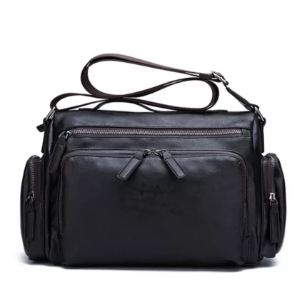 Leisure One Shoulder Straddle Bag Men S Luxury Brand Men S Messenger Bag Retro Leather Shoulder 1