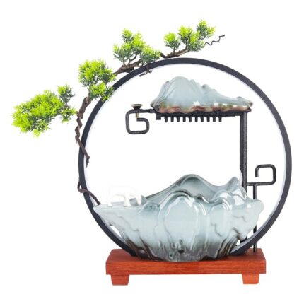 Make A Fortune As Endless As Flowing Water Decoration Circulating Water Creative Fountain Living Room Office 1