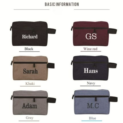 Men S Travel Bag Personalized Embroidered Portable Storage Bag Wash Bag Customized Multi Functional Cationic Cosmetic 1