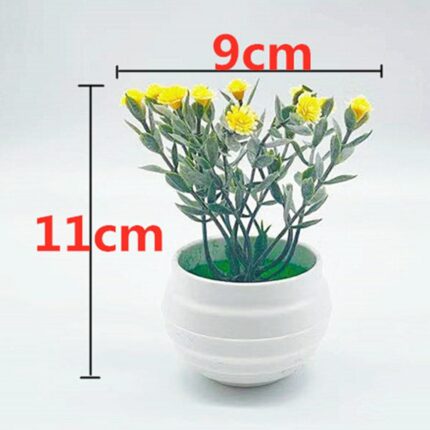 Mini Artificial Aloe Plants Bonsai Small Simulated Tree Pot Plants Fake Flowers Office Table Potted Ornaments 1