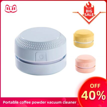 Multifunctional Cleaner Coffee Powder Vacuum Cleaner Cute Mini Corner Table Dust Collector Suitable For Bar Car