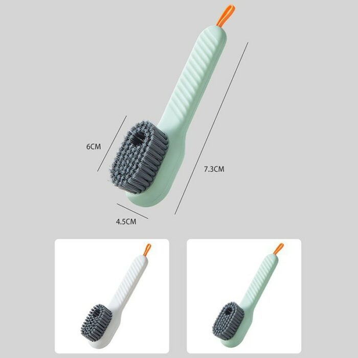 Multifunctional Soft Bristled Shoe Brush Shoe Brushes Long Handle Brush Automatic Filling Clothes Cleaing Clothing Board 5