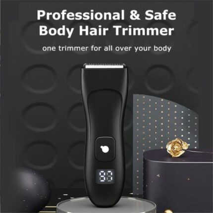Mybebeg Electric Led Hair Trimmer Adult Groin Shaver Private Axillary Privacy Body Hair Clipper Shaving Water 1