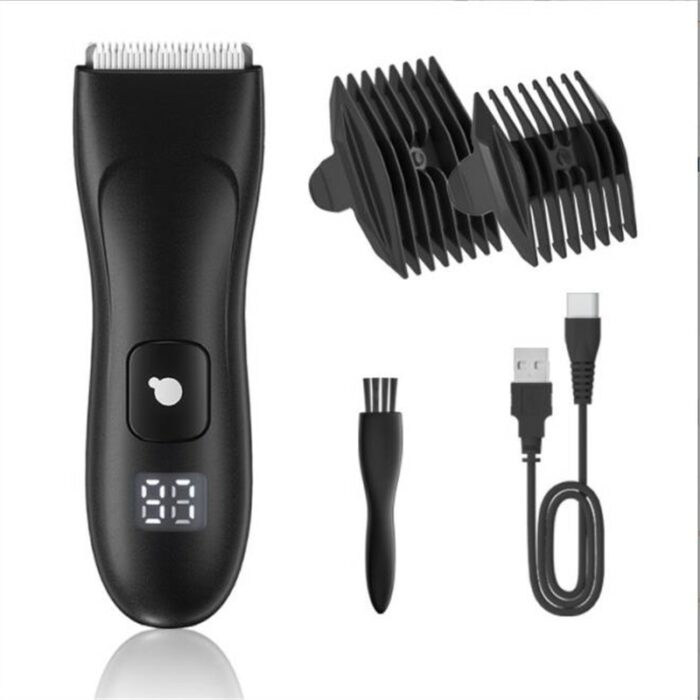 Mybebeg Electric Led Hair Trimmer Adult Groin Shaver Private Axillary Privacy Body Hair Clipper Shaving Water 5