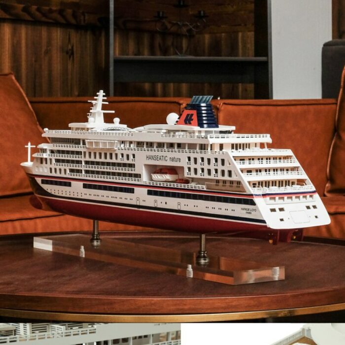 New Business Gift Luxury Cruise Ship Decoration Office Housewarming Opening Simulation Handicraft Model Living Room Decorations 2