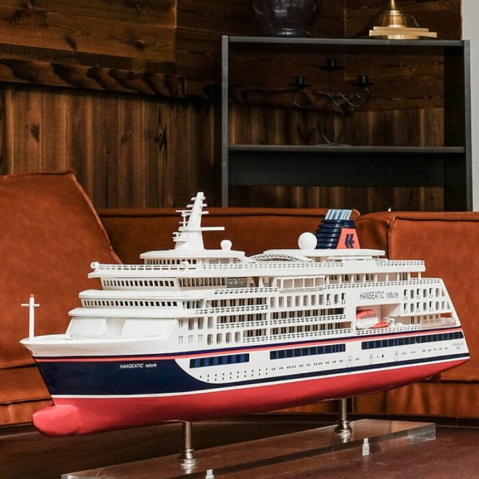 New Business Gift Luxury Cruise Ship Decoration Office Housewarming Opening Simulation Handicraft Model Living Room Decorations 3