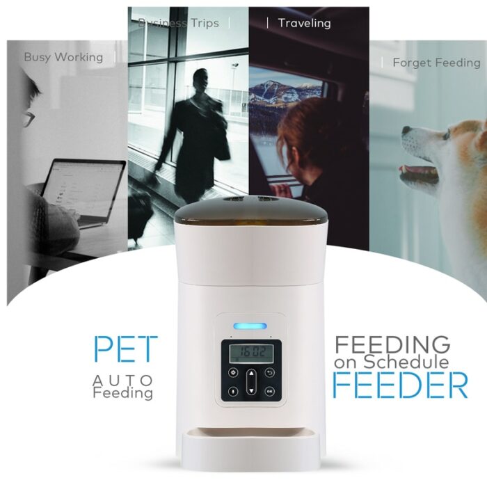 New Pet Feeder Pet Dispenser For Cat And Dog Travel Supply Automatic Smart Slow Feeder Dispenser 2.jpg