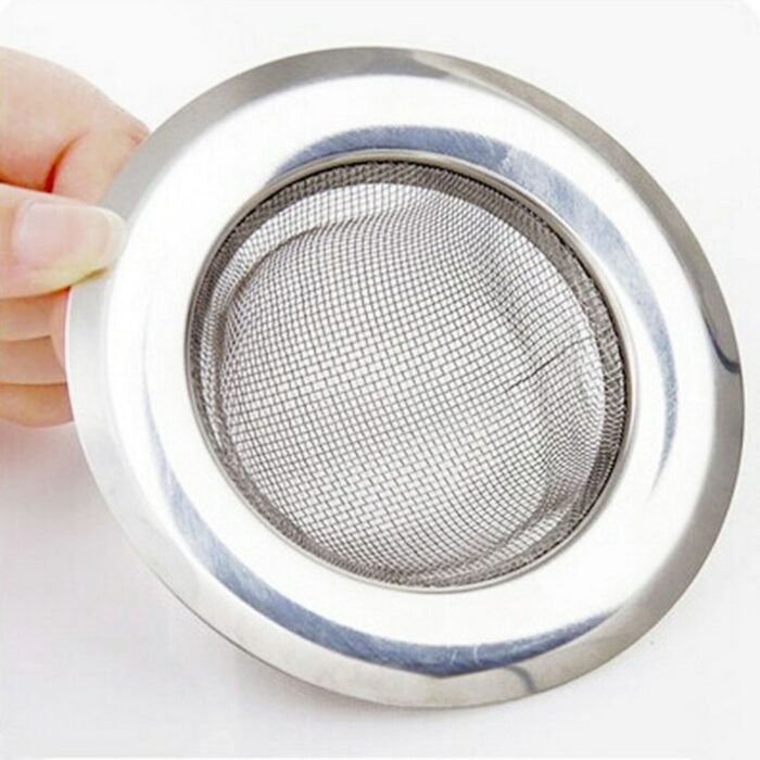 New Product Stainless Steel Bathtub Hair Catcher Stopper Shower Drain Hole Filter Trap Kitchen Metal Sink 3