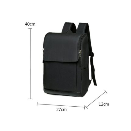 Nylon Laptop Backpack Men School Bags For Teenagers Casual Travel Bag Large Capacity Black Notebook Bagpack 1