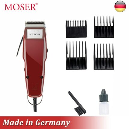 Original Moser 1400 Professional Hair Trimmers Electric Razor Shaver Blade Hair Clipper Haircut Trimmer 4 Pcs