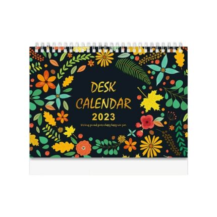 Office Desk Calendar Month Referances From January 2023 To December 2023 Monthly Calendar Planner For Home 1