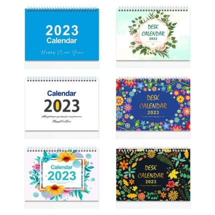 Office Desk Calendar Month Referances From January 2023 To December 2023 Monthly Calendar Planner For Home