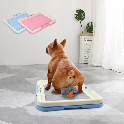Portable Indoor Dogs Potty Pet Toilet For Small Dogs Cats Cat Litter Box Puppy Pad Holder 6.jpg