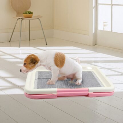 Portable Indoor Dogs Potty Pet Toilet For Small Dogs Cats Cat Litter Box Puppy Pad Holder 7.jpg