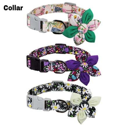 Printed Dog Leash Collar Leash Features Personalized Dog Collars For Medium Sized Large Dogs French Bulldog 1.jpg