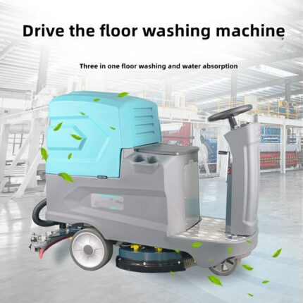 Ride On Floor Scrubbersmall Sloor Scrubbing And Waxing Machine Floor Sweeper Industrial And Commercial Automatic Floor