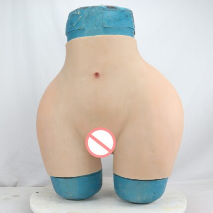 Silicone Buttock Hip Up Ass Enhancer Shaper Enhancement Panties Big Butt Fake Vagina Artificial Crossdresser Drag