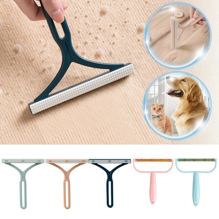 Silicone Double Sided Pet Hair Remover Lint Remover Clean Tool Shaver Sweater Cleaner Fabric Shaver Scraper 5
