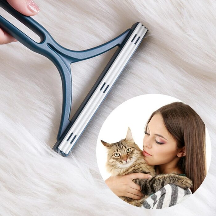 Silicone Double Sided Pet Hair Remover Lint Remover Clean Tool Shaver Sweater Cleaner Fabric Shaver Scraper